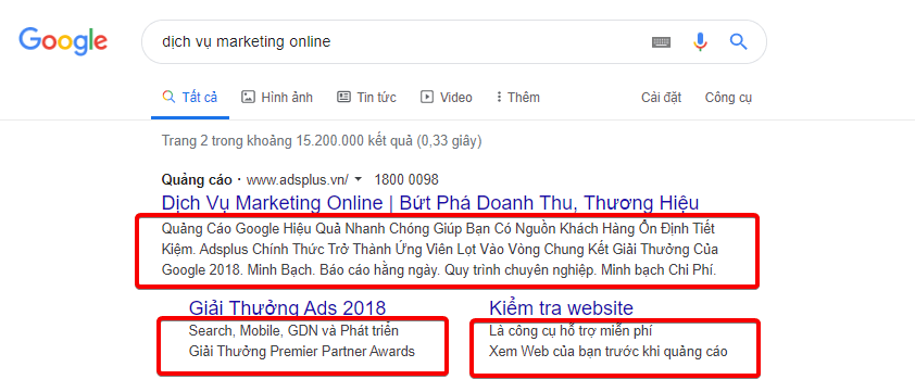 Đảm bảo nội dung quảng cáo có đủ thông tin mà khách hàng cần biết về sản phẩm và doanh nghiệp.