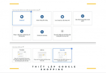 hướng dẫn cài đặt google shopping