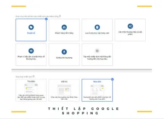 hướng dẫn cài đặt google shopping