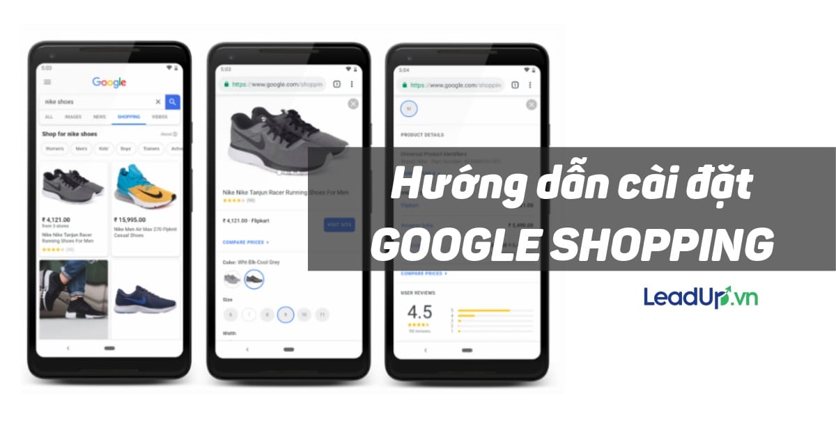Hướng dẫn cài đặt Google Shopping