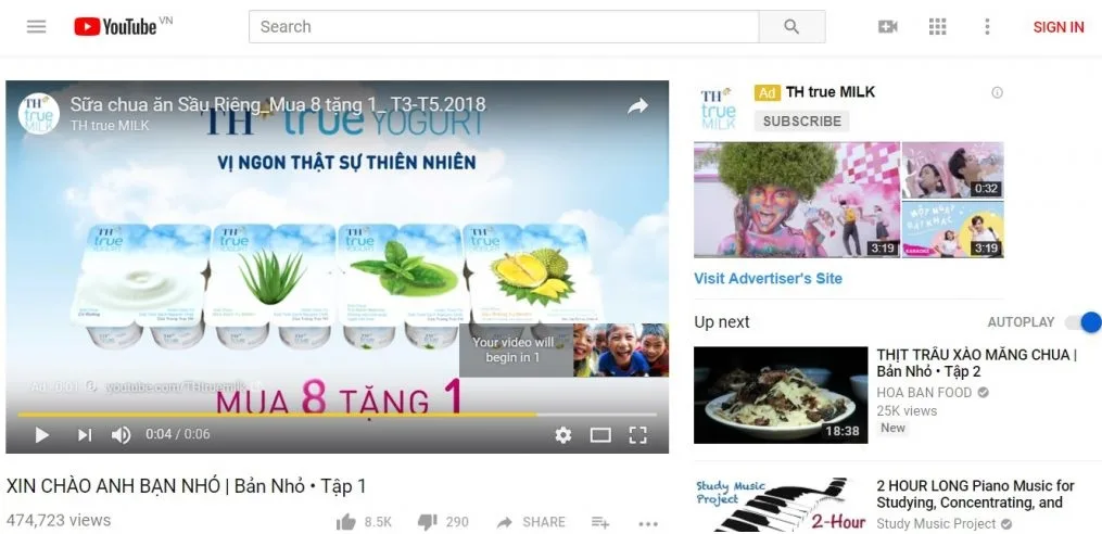 chạy quảng cáo youtube giá rẻ
