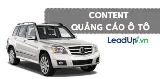 Cách tạo Content quảng cáo Ô tô “bỏ bùa” khách hàng content quảng cáo ô tô