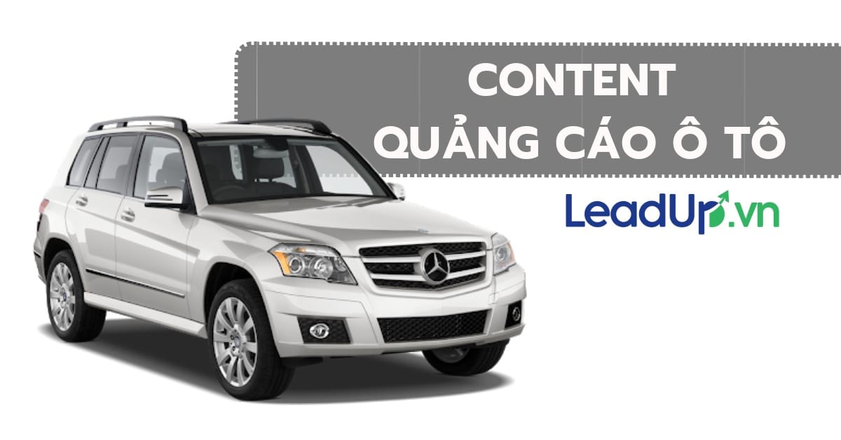 content quảng cáo ô tô