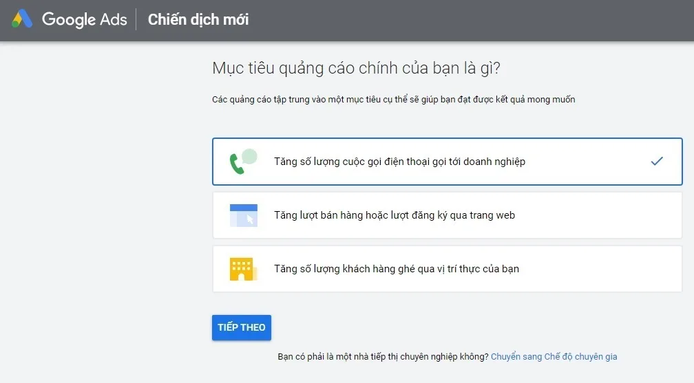 quảng cáo Google Ads