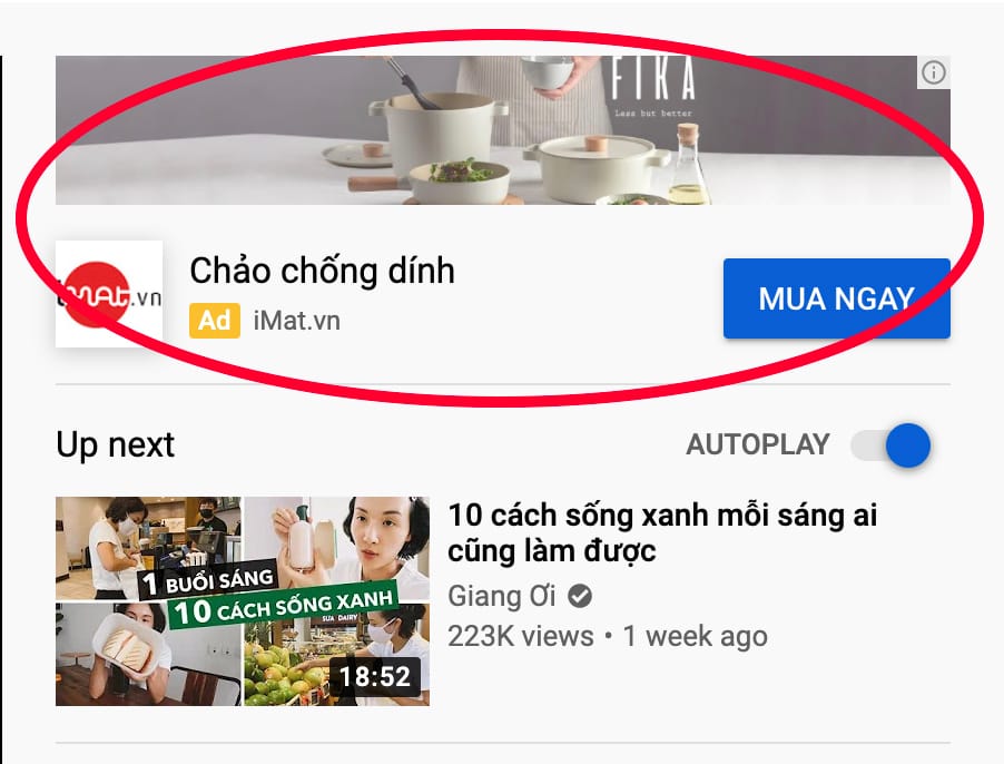 quảng cáo Youtube