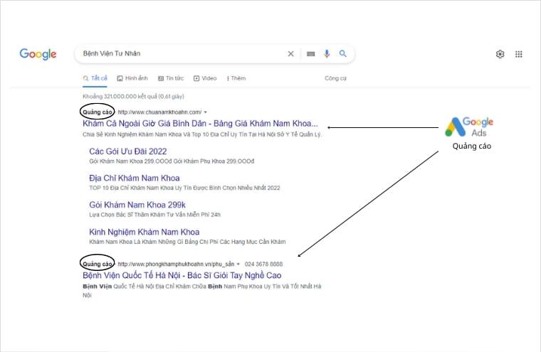 Google Ads cho đơn vị thi công lắp đặt điện mặt trời