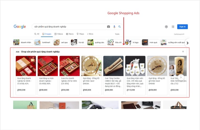 Quảng cáo mua sắm - Google Shopping Ads - dễ dàng thu hút khách hàng tiềm năng