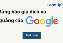 Bảng giá dịch vụ quảng cáo Google mới nhất