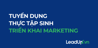 Tuyển dụng THỰC TẬP SINH TRIỂN KHAI Marketing