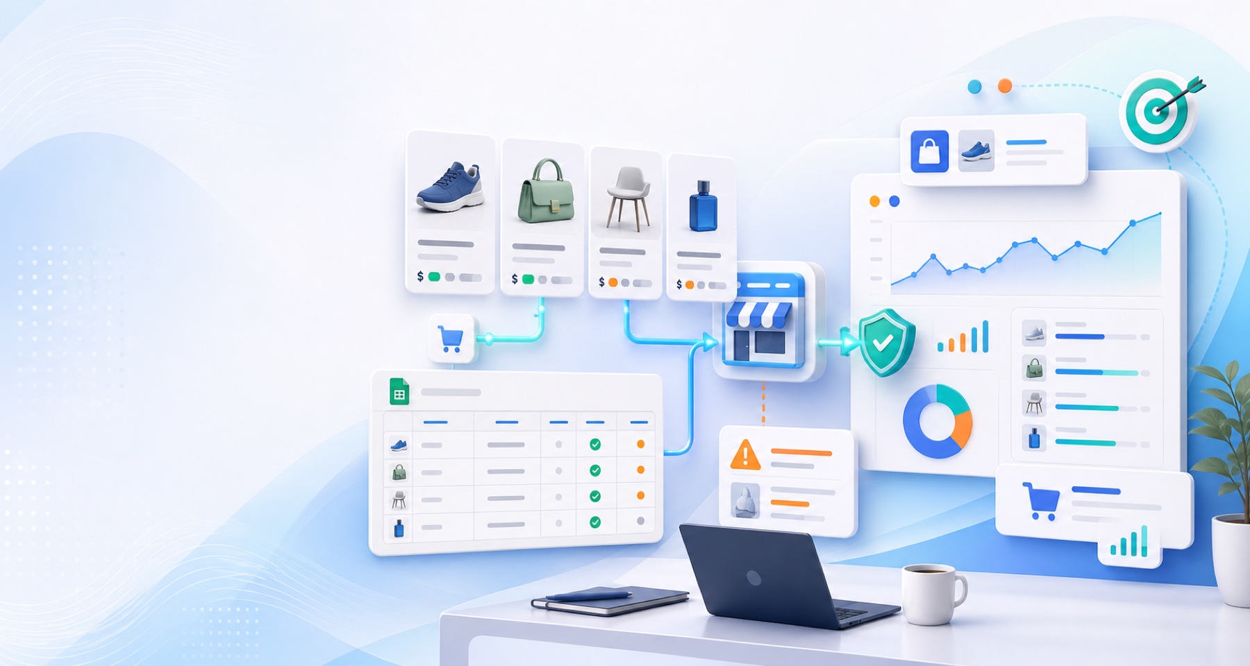 Cấu trúc chiến dịch Google Shopping cho website bán lẻ theo ngành hàng