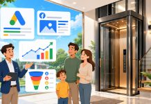 Chạy quảng cáo thang máy gia đình: cách lấy lead chủ nhà có nhu cầu thật