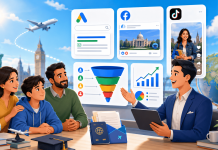Chạy quảng cáo trung tâm tư vấn du học: nên chọn Google, Facebook, TikTok hay LinkedIn?