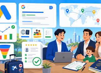 Google Ads cho dịch vụ định cư: bắt nhu cầu tìm visa, chương trình và điều kiện hồ sơ