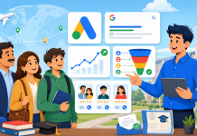 Google Ads cho trung tâm tư vấn du học: bắt đúng nhu cầu tìm trường, visa, học bổng