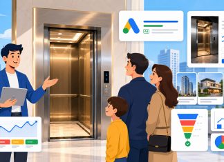 Landing page bán thang máy: cấu trúc giúp tăng lead tư vấn, khảo sát và báo giá