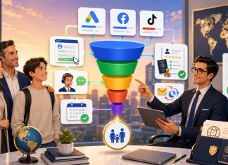 Phễu lead định cư: từ đăng ký tư vấn đến cuộc hẹn, hồ sơ đạt chuẩn và chăm sóc lại