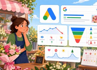 Quảng cáo tiệm hoa không ra đơn: checklist audit kênh, offer, landing page và tư vấn khách