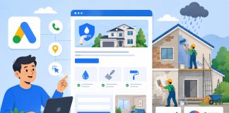 Landing page sửa chữa nhà chống thấm: bố cục tăng cuộc gọi và form