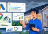 Từ khóa Google Ads chống thấm: chọn nhóm sân thượng, WC, tường