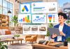 Chi phí quảng cáo Google ngành nội thất: lập ngân sách để tăng showroom và đơn hàng