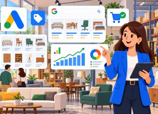 Quảng cáo nội thất bán lẻ bằng Google Shopping: tăng đơn từ feed chuẩn