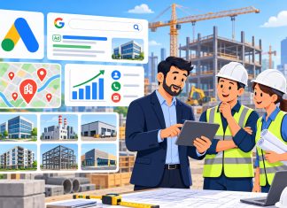 Quảng cáo Google cho công ty xây dựng: chiến lược tạo lead dự án dài hạn