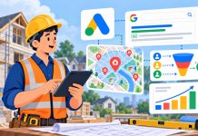 Quảng cáo nhà thầu theo khu vực: tăng cuộc gọi khảo sát từ khách gần công trình