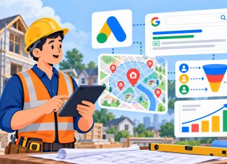 Quảng cáo nhà thầu theo khu vực: tăng cuộc gọi khảo sát từ khách gần công trình
