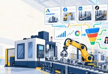 Quảng cáo máy công nghiệp & tự động hóa: Chiến lược Google Ads tạo lead B2B Hệ thống quảng cáo đa kênh cho doanh nghiệp máy công nghiệp và tự động hóa