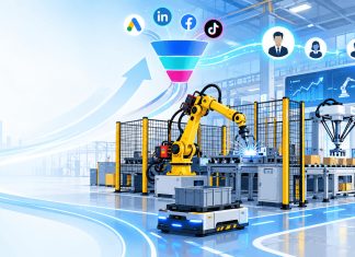 Quảng cáo robot công nghiệp và tự động hóa nhà máy Robot công nghiệp và tự động hóa nhà máy