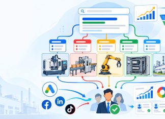 Bộ từ khóa Google Ads máy công nghiệp và tự động hóa