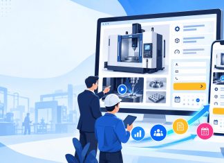 Landing page báo giá và đăng ký demo máy công nghiệp