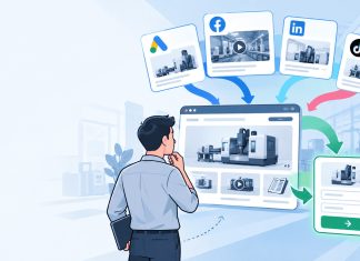Remarketing B2B máy công nghiệp cho khách chưa gửi yêu cầu báo giá Remarketing B2B máy công nghiệp