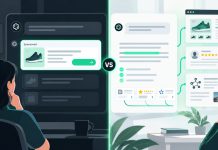 ChatGPT Ads có giúp thương hiệu được ChatGPT đề xuất? Phân biệt paid và AI visibility Minh họa 2D chatgpt-ads-paid-vs-organic-ai trong hệ sinh thái ChatGPT Ads
