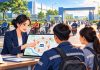 Tuyển công nhân quanh khu công nghiệp: khoanh vùng quảng cáo theo bán kính đi làm Tuyển công nhân quanh khu công nghiệp bằng quảng cáo theo bán kính