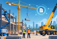 Cần cẩu cẩu tháp nâng hạ - ảnh gốc