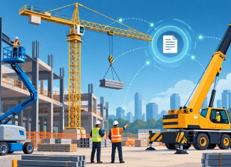 Quảng cáo cần cẩu, cẩu tháp và thiết bị nâng hạ công trình Cần cẩu cẩu tháp nâng hạ - ảnh gốc