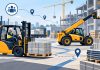 Xe nâng telehandler - ảnh gốc