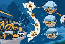 Máy công trình theo khu vực - ảnh gốc