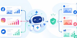Meta Muse cho doanh nghiệp: AI hỗ trợ phân tích và lập kế hoạch Meta Ads ra sao? Minh họa Muse AI kết nối Facebook Page, Instagram analytics và Meta Ads account