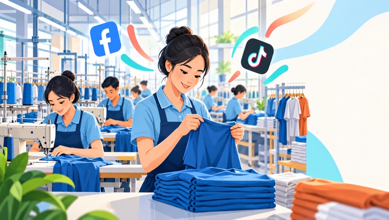 Tuyển dụng công nhân may mặc qua quảng cáo