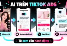 TikTok Ads cập nhật AI: Shopping Assistant, Smart+ và Agentic Leads Minh họa TikTok AI với Shopping Assistant, Buy Direct và Agentic Leads